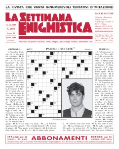 La Settimana Enigmistica N.4890 – 11 Dicembre 2025