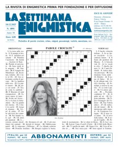 La Settimana Enigmistica N.4891 – 18 Dicembre 2025 La Settimana Enigmistica N.4891 – 18 Dicembre 2025