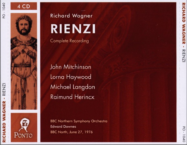 Richard Wagner – Rienzi (Edward Downes), (1976) FLAC