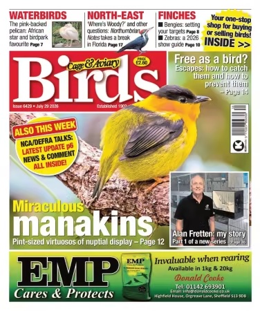 Cage & Aviary Birds – July 29, 2026