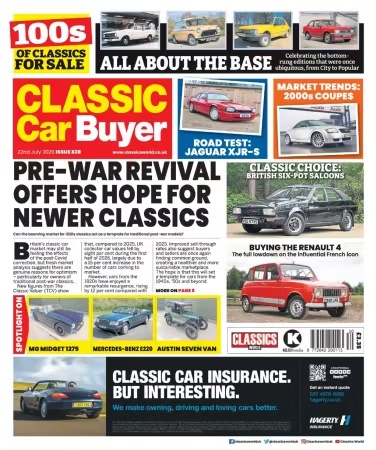Classic Car Buyer – Issue 838, 22nd July 2026