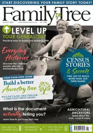 Family Tree UK – August 2026 (True PDF)
