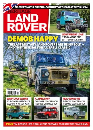 Heritage Land Rover – Summer 2026