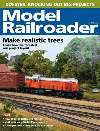 Model Railroader – August 2026