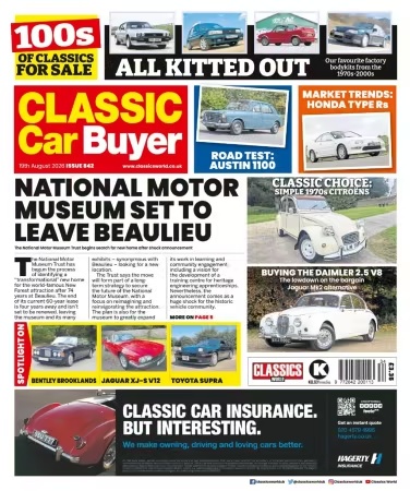 Classic Car Buyer – Issue 842 19th August 2026