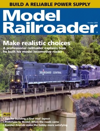 Model Railroader – October 2026
