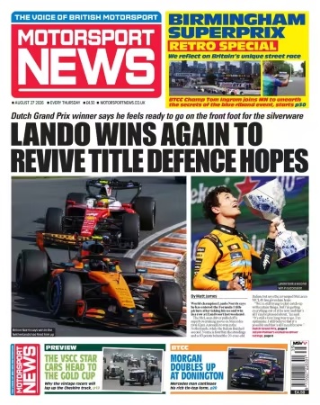 Motorsport News – 27th August 2026