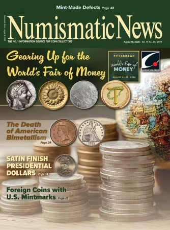 Numismatic News – August 18, 2026