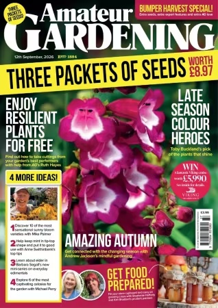 Amateur Gardening – 12 September 2026