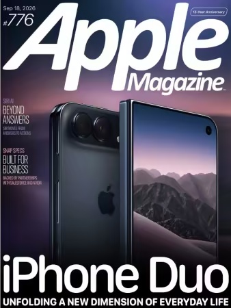 AppleMagazine – Issue 776, September 18, 2026