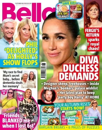 Bella UK – 15 September 2026