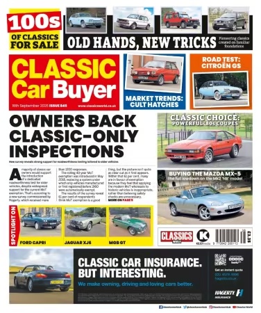 Classic Car Buyer – Issue 845, 16th September 2026