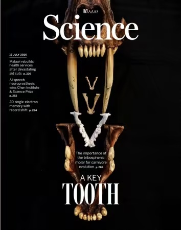 Science – Issue 6808 Volume 393, July 16, 2026