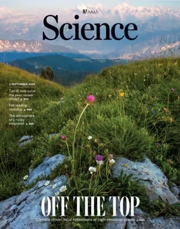 Science – Issue 6815 Volume 393, September 3, 2026