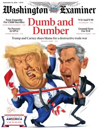 Washington Examiner – September 16, 2026