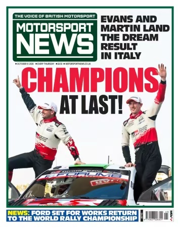 Motorsport News – 8th October 2026 Motorsport News – 8th October 2026